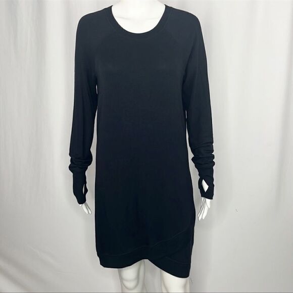 Athleta Criss Cross Dress Black S - Picture 3 of 7